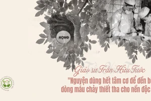 Giáo sư Trần Hữu Tước: "Nguyện dùng hết tâm cơ để đền bồi dòng máu chảy thiết tha cho nền độc lập"