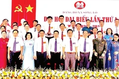 Các đại biểu tại Đại hội Đảng bộ xã Sông Lô, nhiệm kỳ 2025-2030.
