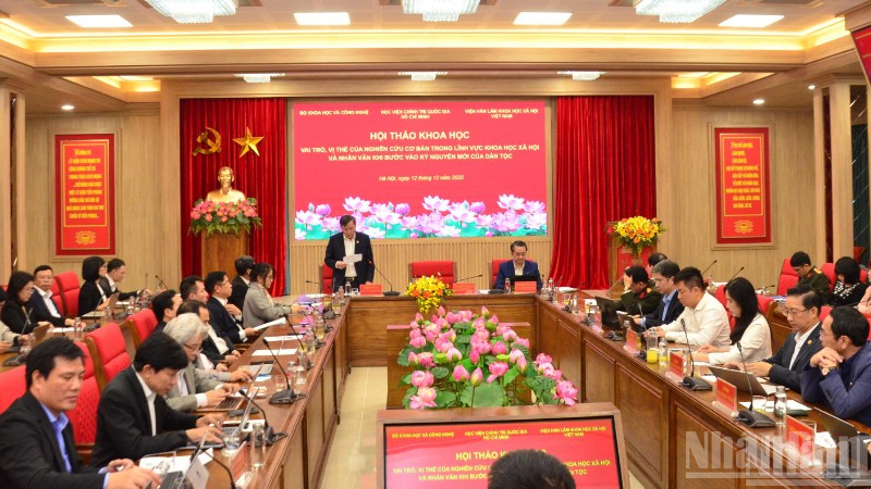 Quang cảnh hội thảo. (Ảnh: PHẠM CƯỜNG)