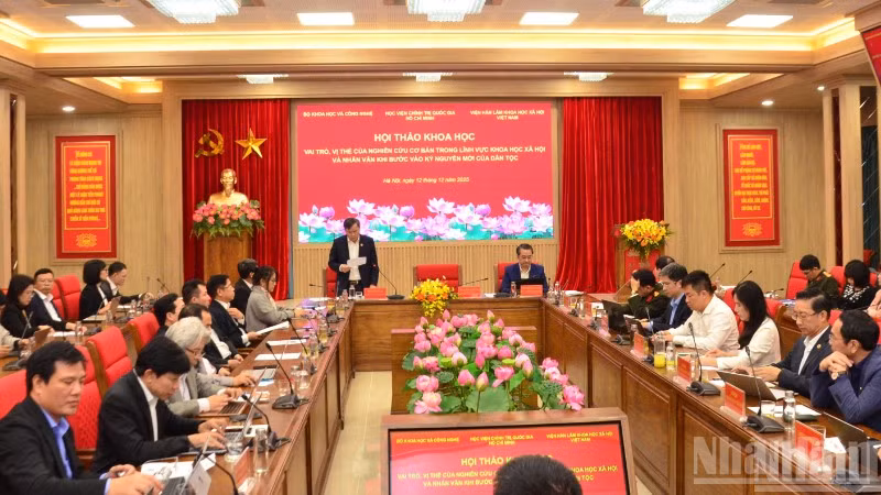 Quang cảnh hội thảo. (Ảnh: PHẠM CƯỜNG)