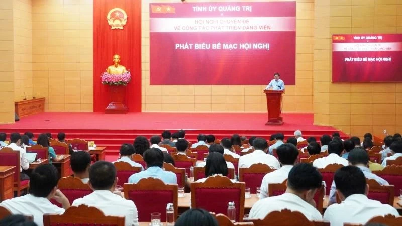 Quảng Trị đẩy mạnh xây dựng Đảng với hơn 128.000 đảng viên và chiến lược phát triển mới