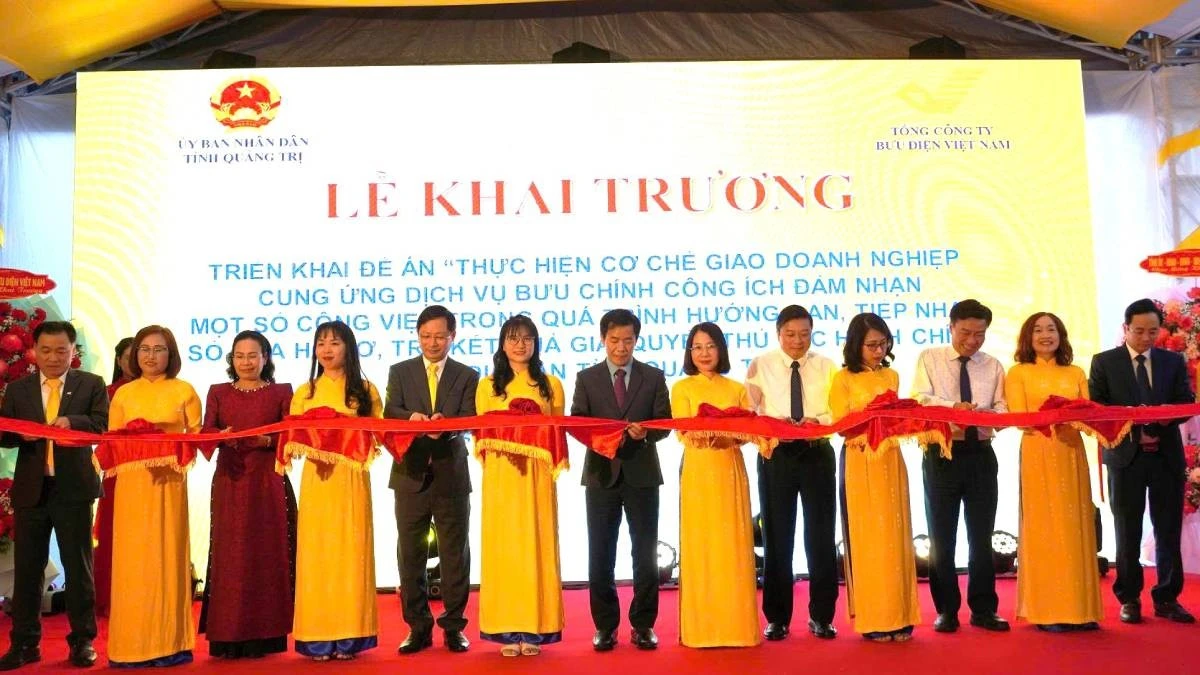 Quảng Trị Đẩy Mạnh Cải Cách Hành Chính Với Sự Hỗ Trợ Của Bưu Điện Việt Nam