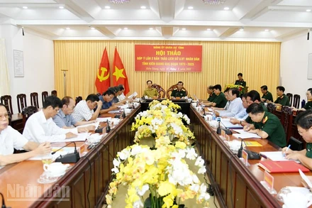 Quang cảnh Hội thảo. (Ảnh: PHƯƠNG VŨ)