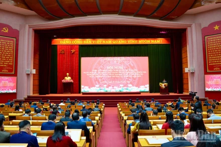 Quang cảnh hội nghị.