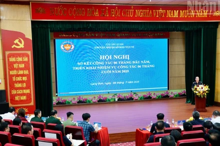 Hội nghị sơ kết công tác 6 tháng đầu năm, triển khai nhiệm vụ công tác 6 tháng cuối năm 2025 của Chi cục Hải quan khu vực VI.
