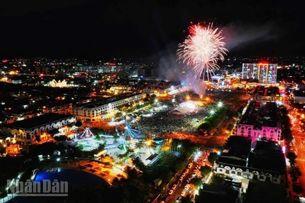 Địa điểm bắn pháo hoa đón giao thừa Tết Nguyên đán Bính Ngọ 2026 tại Khu đô thị Phú Cường Phú Quý, phường Rạch Giá.