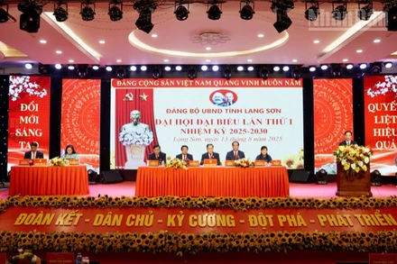 Đại hội Đại biểu Ủy ban nhân dân tỉnh Lạng Sơn lần thứ 1, nhiệm kỳ 2025-2030.