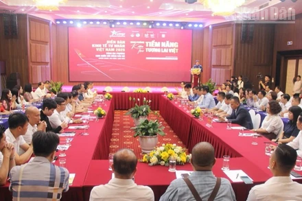 Diễn đàn kinh tế tư nhân Việt Nam 2025 vòng đối thoại địa phương, cụm miền núi Đông Bắc Bộ.