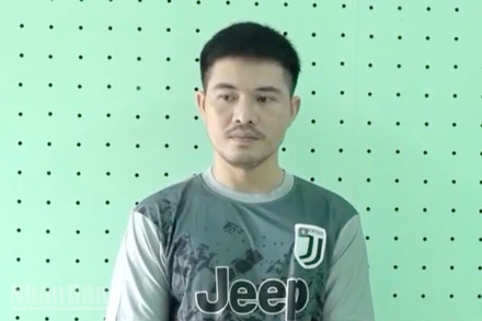 Bị can Hồ Văn Đức.