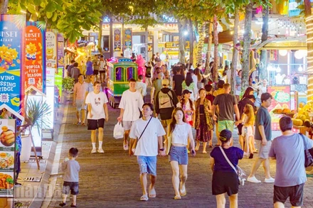 Khách du lịch tại Phú Quốc.