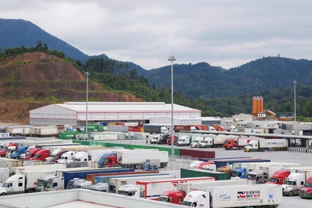 Kho Ngoại quan Viettel Post tại Công viên Logistics Viettel Lạng Sơn.