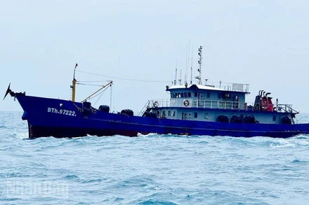 Bộ Tư lệnh Vùng Cảnh sát biển 4 phát hiện, kiểm tra, bắt giữ 3 tàu cá có hành vi vận chuyển trái phép 186 nghìn lít dầu D.O trong đợt cao điểm.