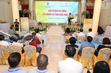 Giải Vô địch Cờ tướng các nhóm Elo toàn quốc năm 2025 tại tỉnh Lạng Sơn.