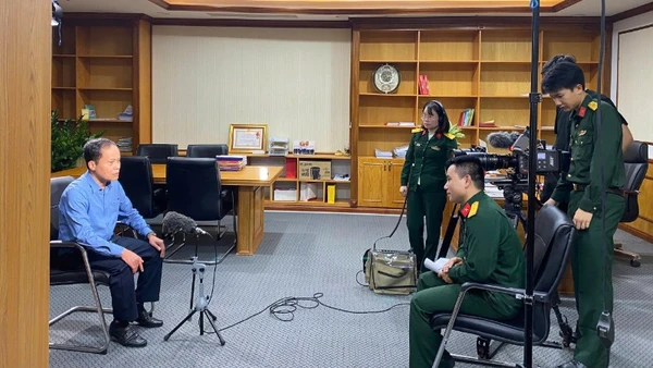 Hình ảnh quá trình ghi hình bộ phim.