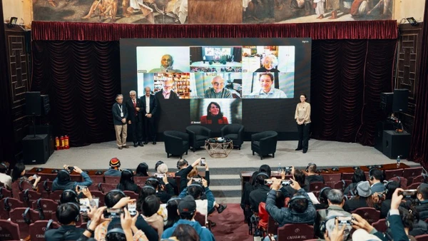 Hội trường Ngụy Như Kon Tum - nơi sẽ diễn ra Lễ trao Giải thưởng "Con đường Thiên Lý" (Prix de la route Mandarine).