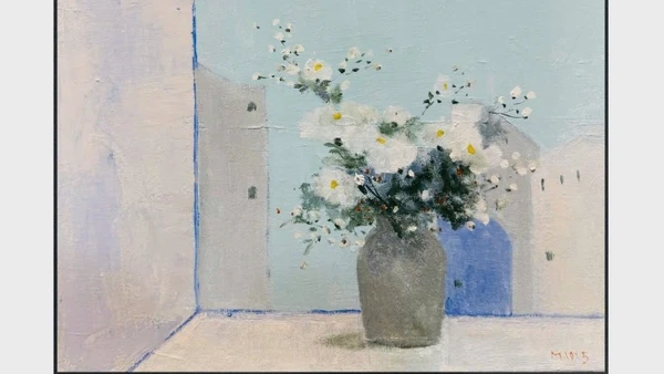 Tác phẩm của họa sĩ Nguyễn Minh đã được 1 nhà sưu tập sở hữu trong phiên đấu giá.