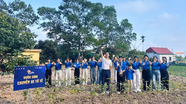 Vườn ươm xanh thêm nhờ "Chuyến xe tử tế".