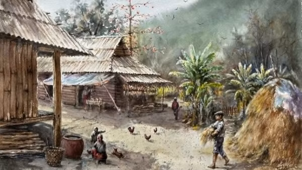 Trích từ một tác phẩm tham gia triển lãm.
