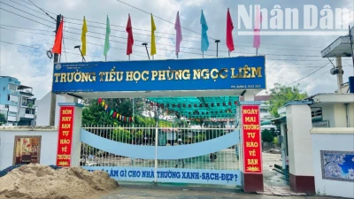 Trường tiểu học Phùng Ngọc Liêm (thành phố Bạc Liêu cũ) vừa được đầu tư hơn 33 tỷ đồng, xây dựng 15 phòng trọ mới, đồng thời sửa chữa, nâng cấp nhiều phòng học, phục vụ năm học 2025-2026 sắp tới. (Ảnh: TRỌNG DUY)