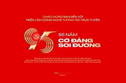 Media Tour - chuyến du hành lịch sử không thể bỏ lỡ tại triển lãm 95 năm cờ Đảng soi đường 