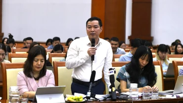 Ông Dương Tiến Dũng, Phó Vụ trưởng Vụ Ngân sách nhà nước (Bộ Tài chính). (Ảnh: BTC)