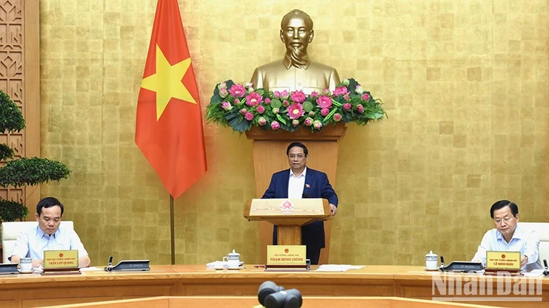Thủ tướng Phạm Minh Chính chủ trì Phiên họp Chính phủ thường kỳ tháng 5