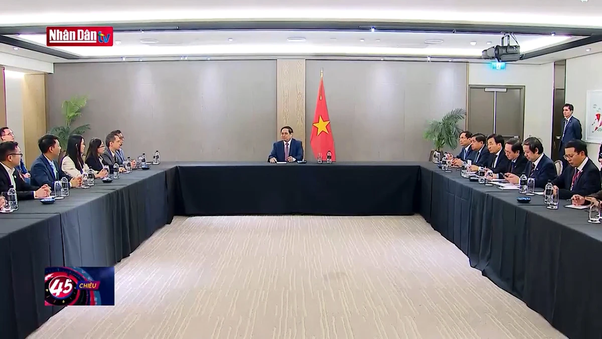 Thủ tướng làm việc với giới khoa học, doanh nhân New Zealand