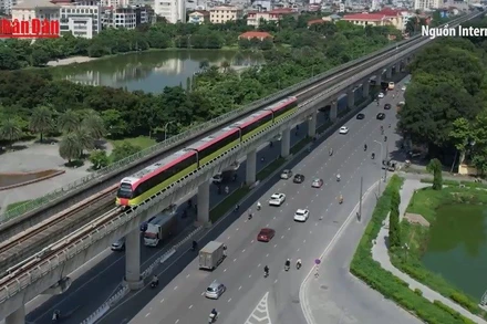 [Video] Hà Nội tăng cường đường sắt đô thị phục vụ Quốc khánh 2/9