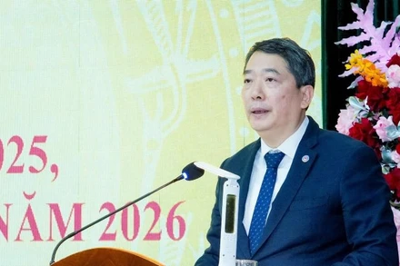 Thứ trưởng Tài chính Cao Anh Tuấn phát biểu chỉ đạo hội nghị.