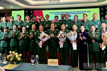 Ra mắt Ban chấp hành Hội Doanh nhân cựu chiến binh tỉnh Hưng Yên, nhiệm kỳ 2025-2030.