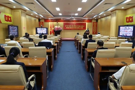 Quang cảnh lớp học.