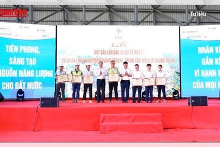 [Video] Thành công đốt dầu lần đầu lò hơi Tổ máy số 1 Dự án Nhà máy Nhiệt điện Quảng Trạch I