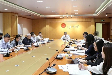 Cục trưởng Cục Thuế Mai Xuân Thành chủ trì cuộc họp.