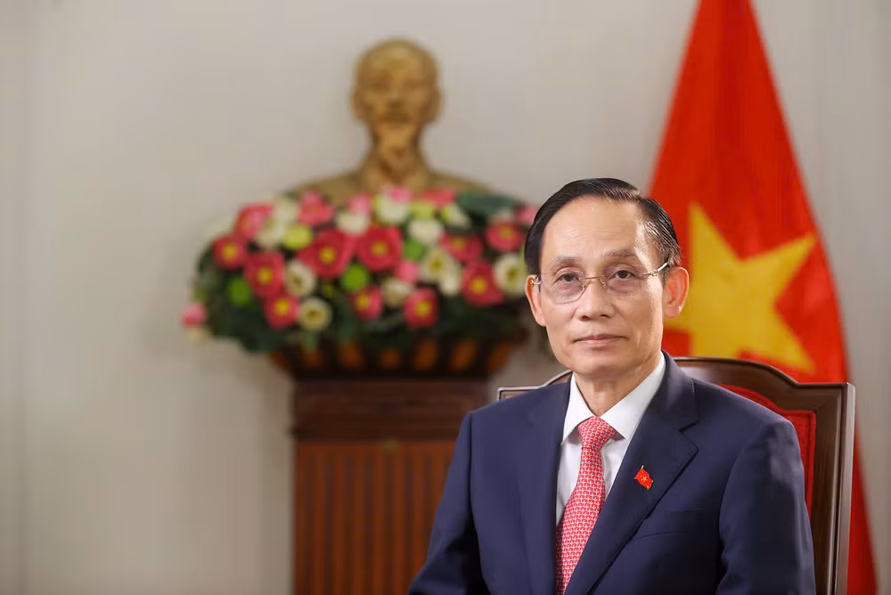 Đồng chí Lê Hoài Trung, Ủy viên Bộ Chính trị, Bộ trưởng Ngoại giao. (Ảnh: Bộ Ngoại giao cung cấp)