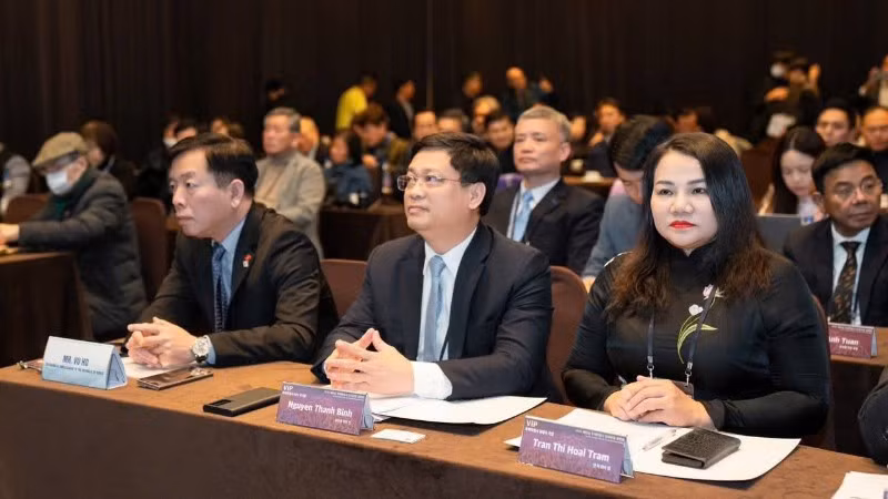 Các đại biểu tham dự Hội nghị. (Ảnh: Đại sứ quán Việt Nam tại Hàn Quốc)
