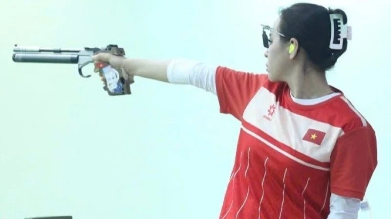 Trịnh Thu Vinh dẫn đầu danh sách Vận động viên tiêu biểu.