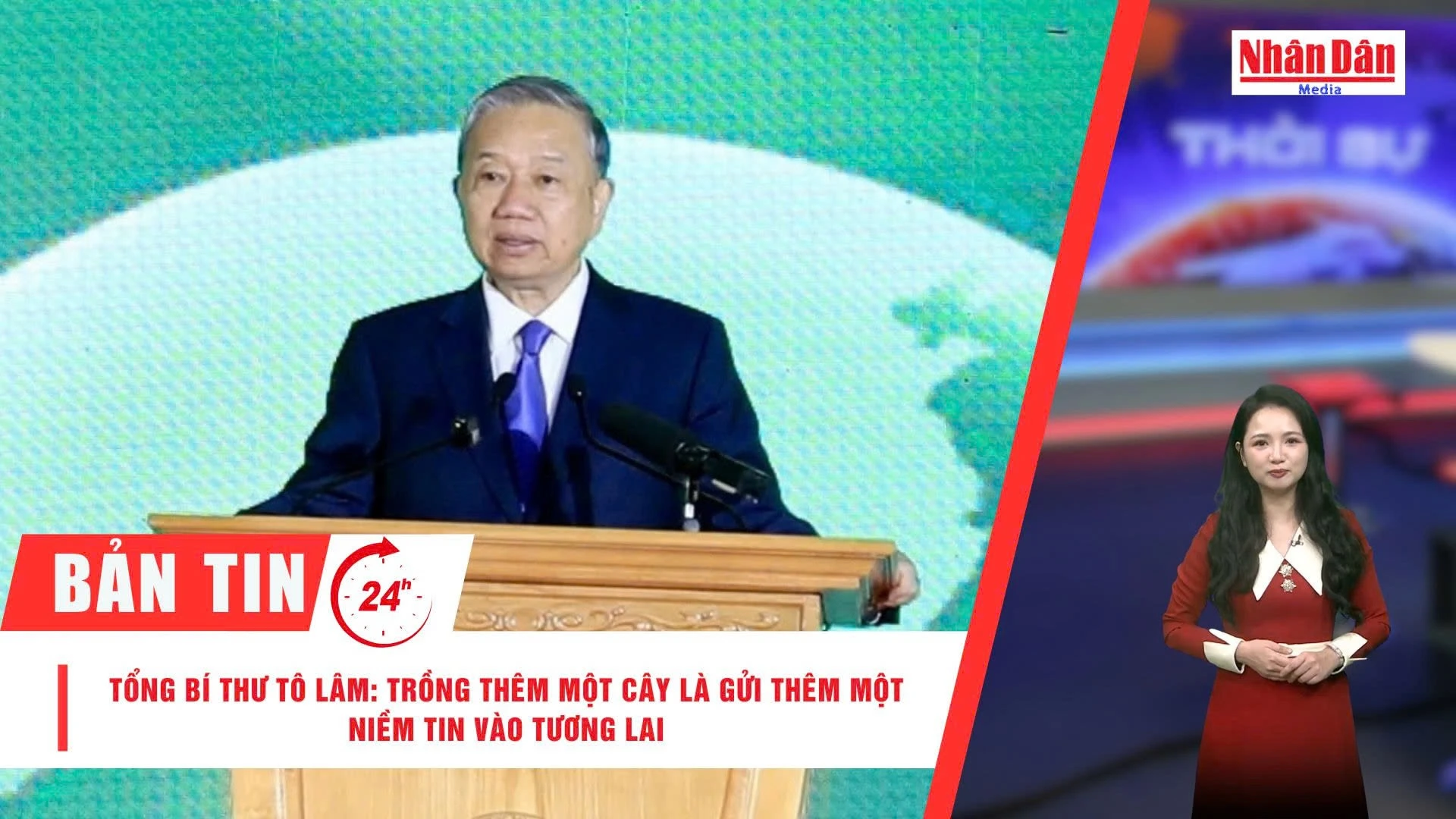 Tổng Bí thư Tô Lâm phát động Tết trồng cây, Thủ tướng kiểm tra đường sắt đô thị Hà Nội