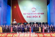 Đại hội đại biểu toàn quốc Mặt trận Tổ quốc Việt Nam lần thứ X.
