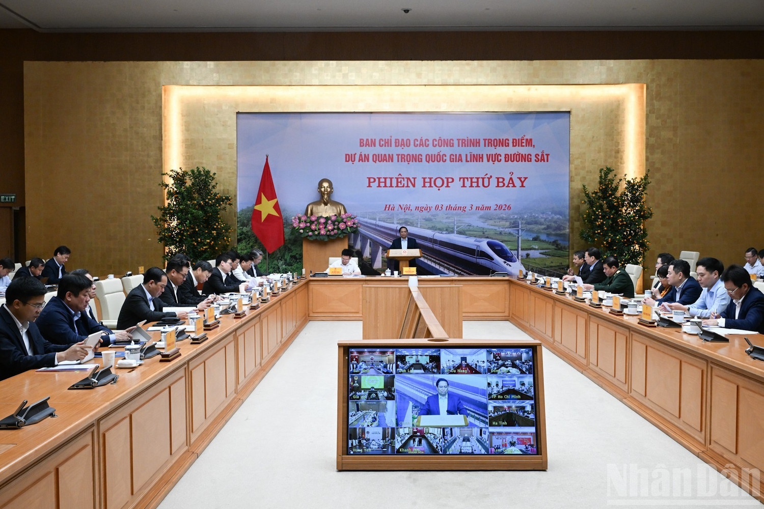 Tin nổi bật ngày 3/3: Nỗ lực phát triển ngành công nghiệp đường sắt; Đẩy mạnh tuyên truyền, bảo đảm thành công bầu cử đại biểu Quốc hội khóa XVI