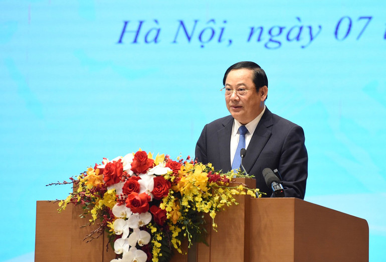 Thủ tướng Lào Sonexay Siphandone phát biểu ý kiến tại hội nghị. Ảnh: TRẦN HẢI Thủ tướng Lào Sonexay Siphandone phát biểu ý kiến tại hội nghị. Ảnh: TRẦN HẢI