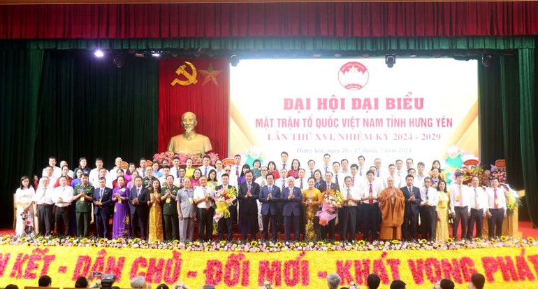 Đại hội đã thống nhất hiệp thương cử 75 Ủy viên Ủy ban Mặt trận Tổ quốc Việt Nam tỉnh Hưng Yên khóa 16, nhiệm kỳ 2024-2029.