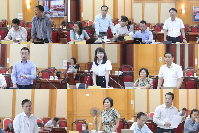 Đại diện các bộ, ngành trả lời kiến nghị, đề xuất của 2 tỉnh Sơn La, Hòa Bình.