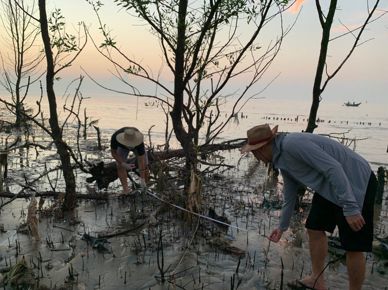 Điều tra nguồn gốc rác thải nhựa trong nhiệm vụ xây dựng mô hình giám sát rác thải bãi biển. Điều tra nguồn gốc rác thải nhựa trong nhiệm vụ xây dựng mô hình giám sát rác thải bãi biển.