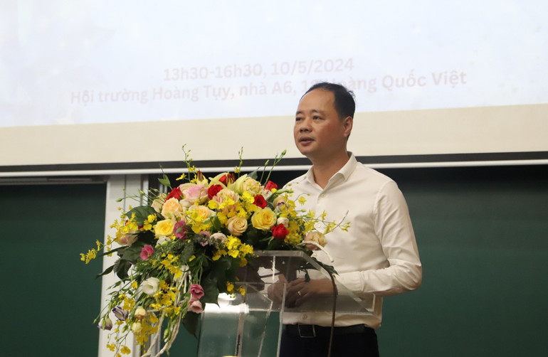 Thứ trưởng Khoa học và Công nghệ Trần Hồng Thái phát biểu tại sự kiện.