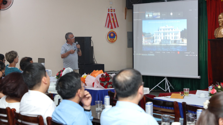 Nhà khoa học báo cáo sơ bộ kết quả chuyến khảo sát