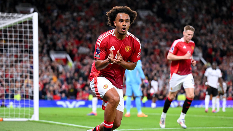 Joshua Zirkzee chưa đáp ứng yêu cầu dù đã ghi bàn cho Manchester United. (Ảnh: EuroSports)