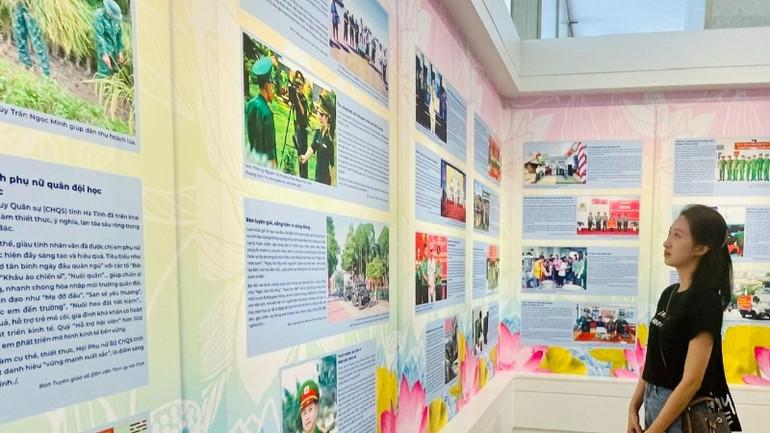 Một góc không gian Triển lãm.