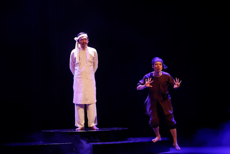 Hình ảnh trong trích đoạn "Hồn Trương Ba-da hàng thịt". (Ảnh: Ban Tổ chức)