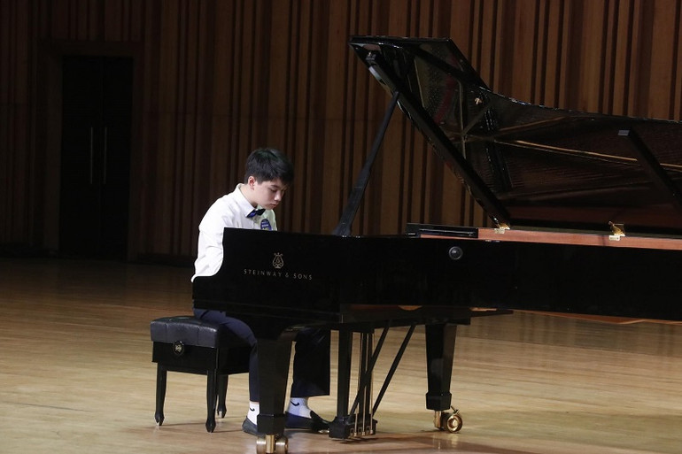 Một tiết mục biểu diễn của thí sinh tham dự cuộc thi.