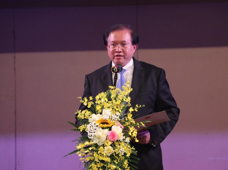 Thứ trưởng Văn hóa, Thể thao và Du lịch Tạ Quang Đông phát biểu bế mạc.